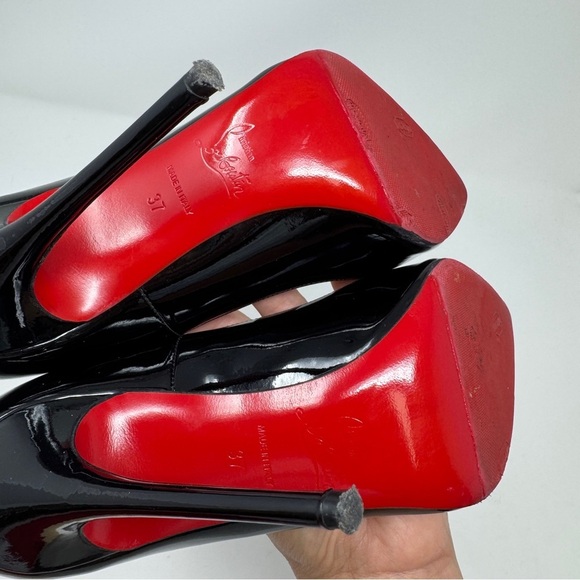 Christian Louboutin Kate 120MM Patent Leather Pumps Patent Heels - Picture 14 of 16